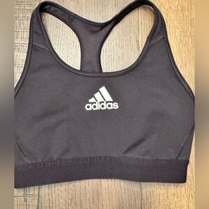 Adidas Women's Black and White Swim Top
